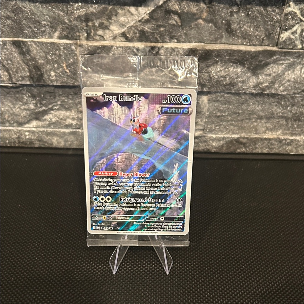 Pokemon Iron Bundle #066 Black‎ Star ⭐️ Promo Card from Paradox Rift SEALED
